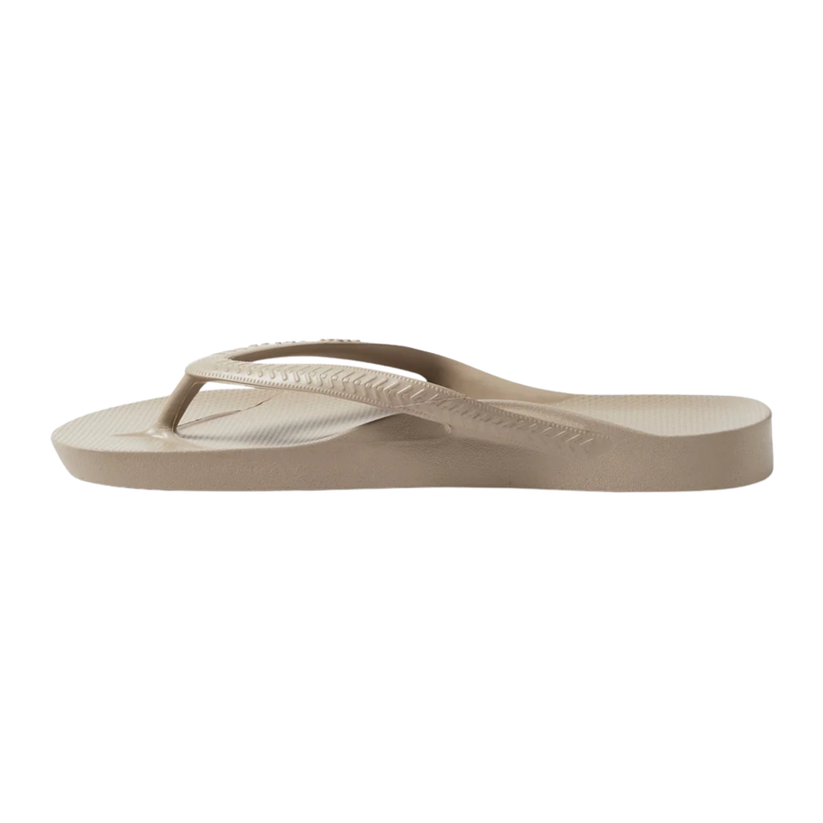Archies Arch Support Flip Flops - Taupe