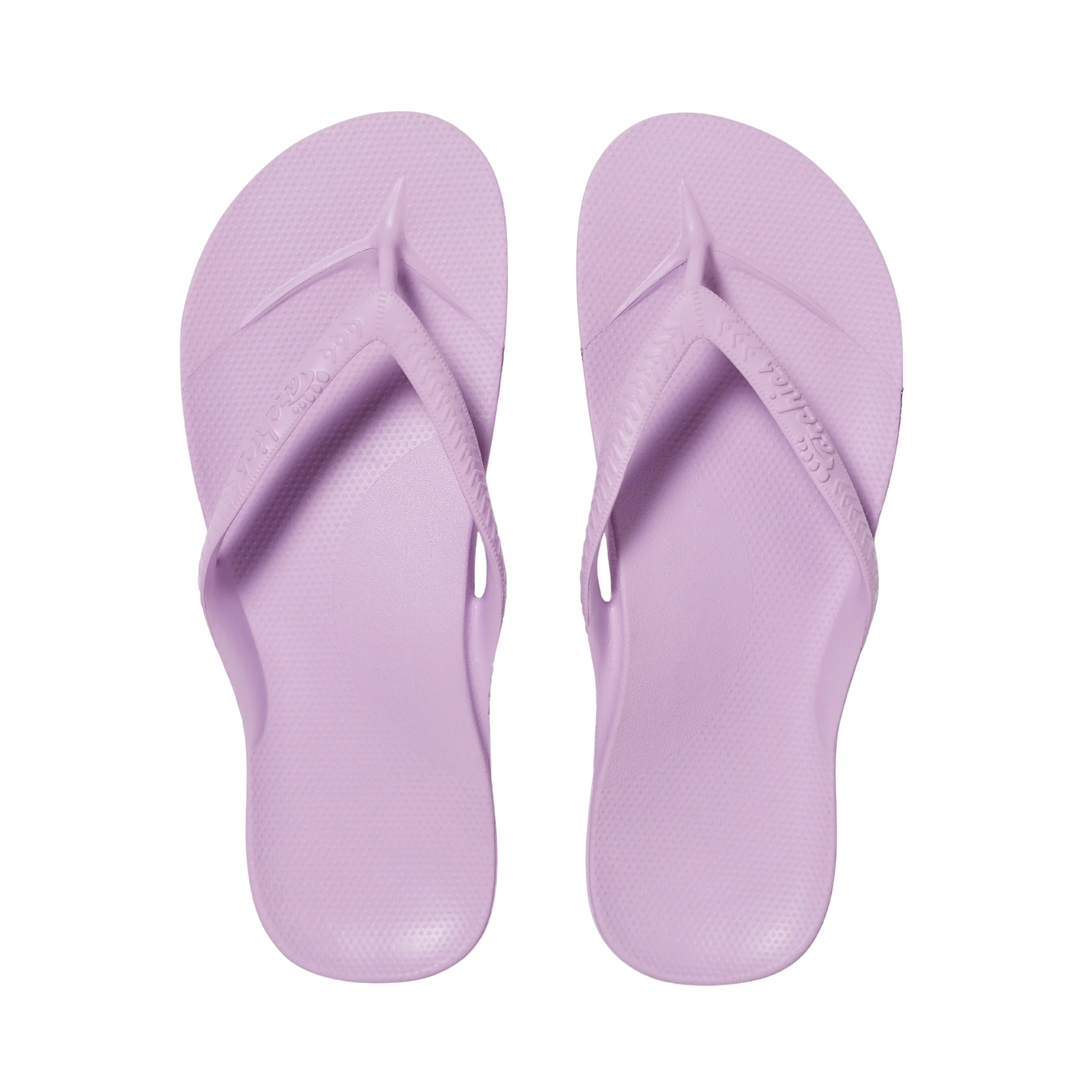 Archies Arch Support Flip Flops - Lilac