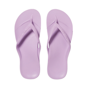Archies Arch Support Flip Flops - Lilac