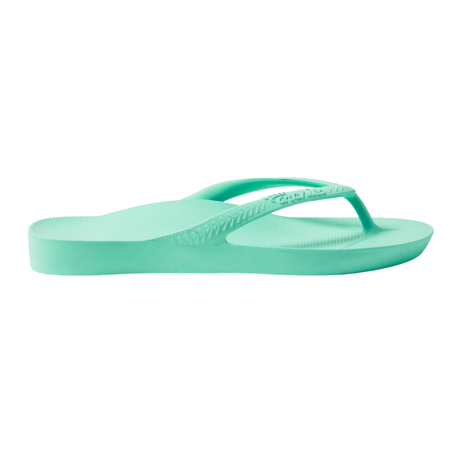 Archies Arch Support Flip Flops - Mint