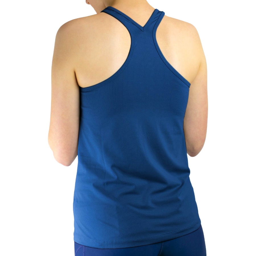 OSO Womens Essential Running Tank - Navy Blue