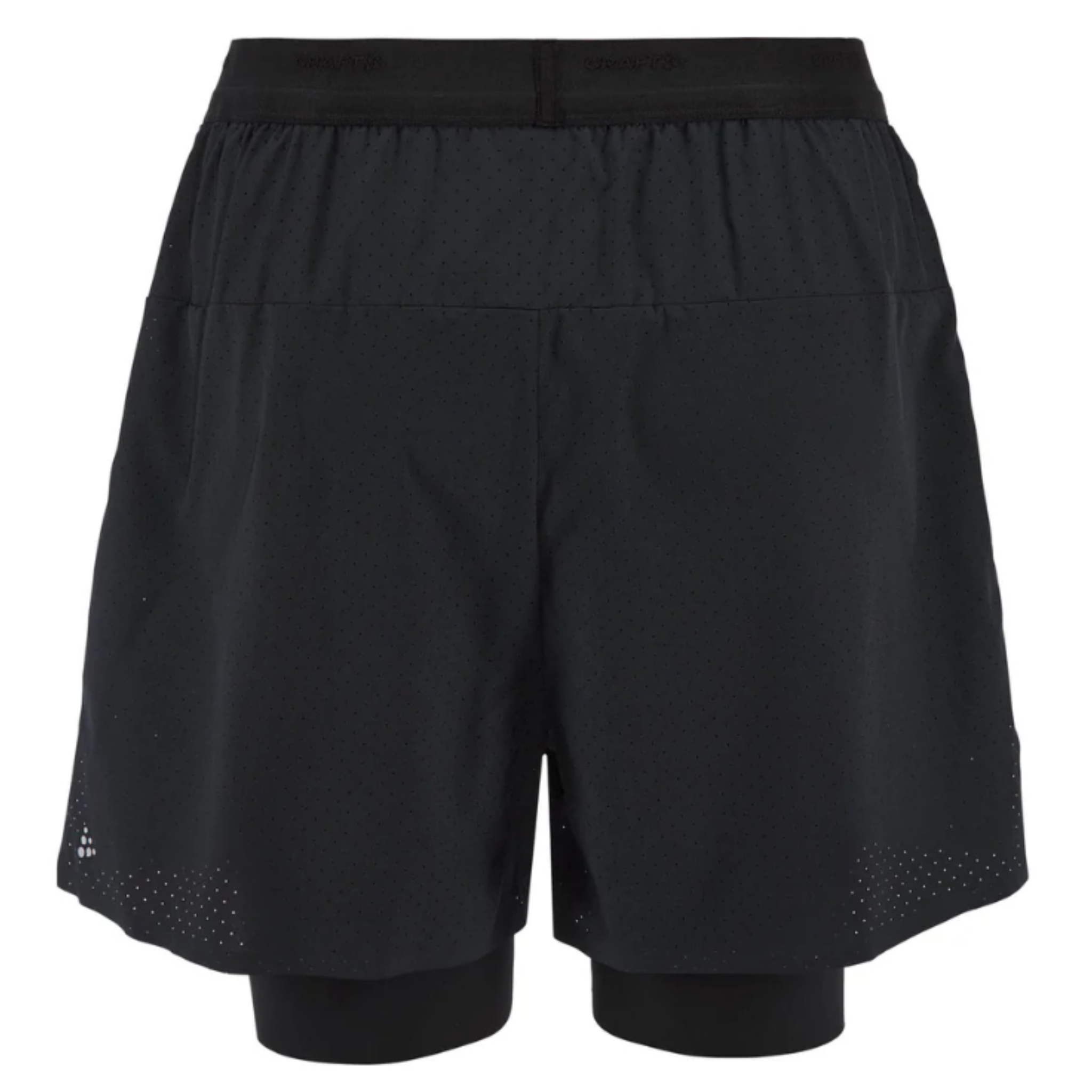 Craft Mens Hypervent 2-in-1 Shorts - Black