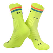 S/Co Crew Socks - Pacific Neon