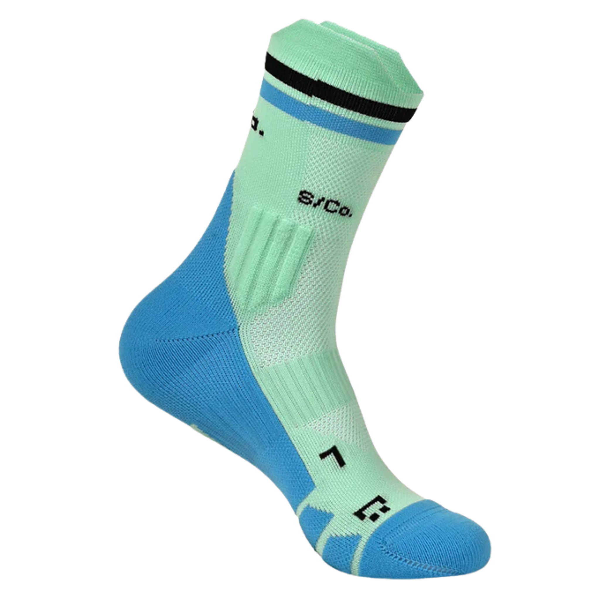 S/Co Crew Socks - Aqua Shadow