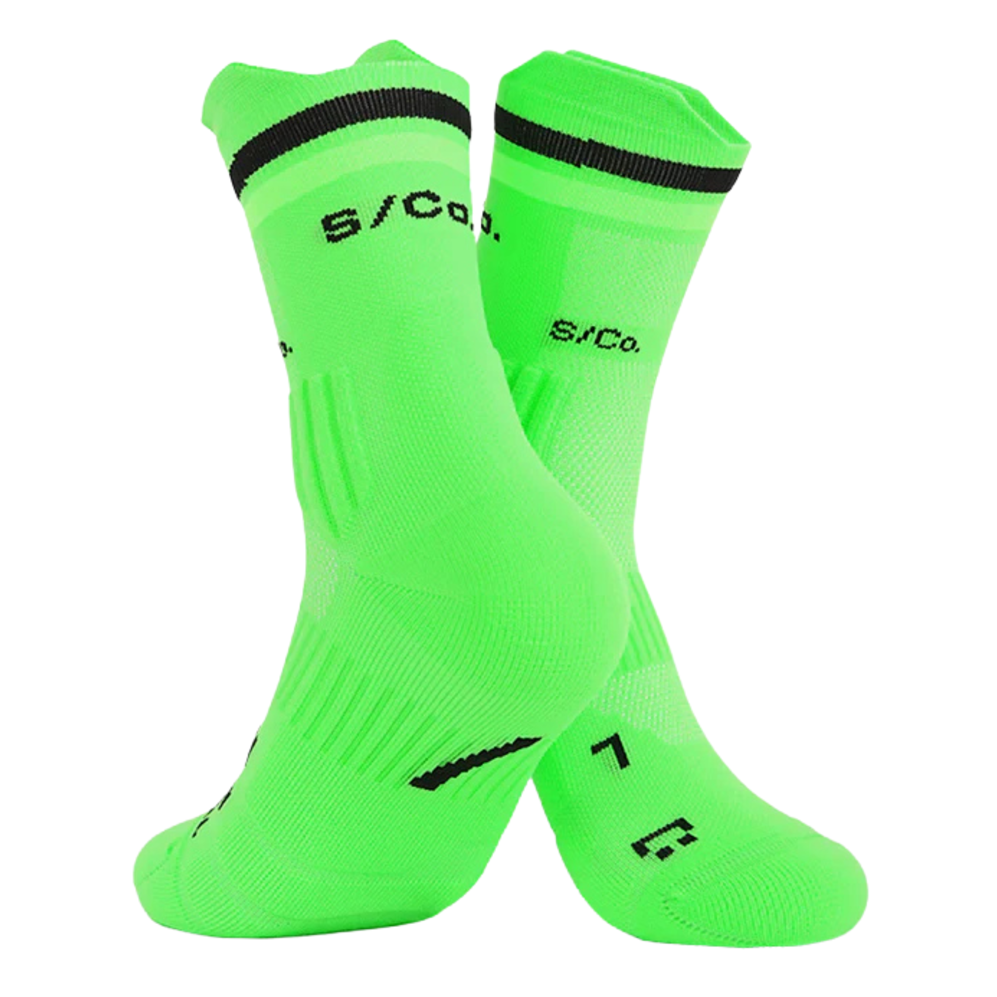 S/Co Crew Socks - Radioactive