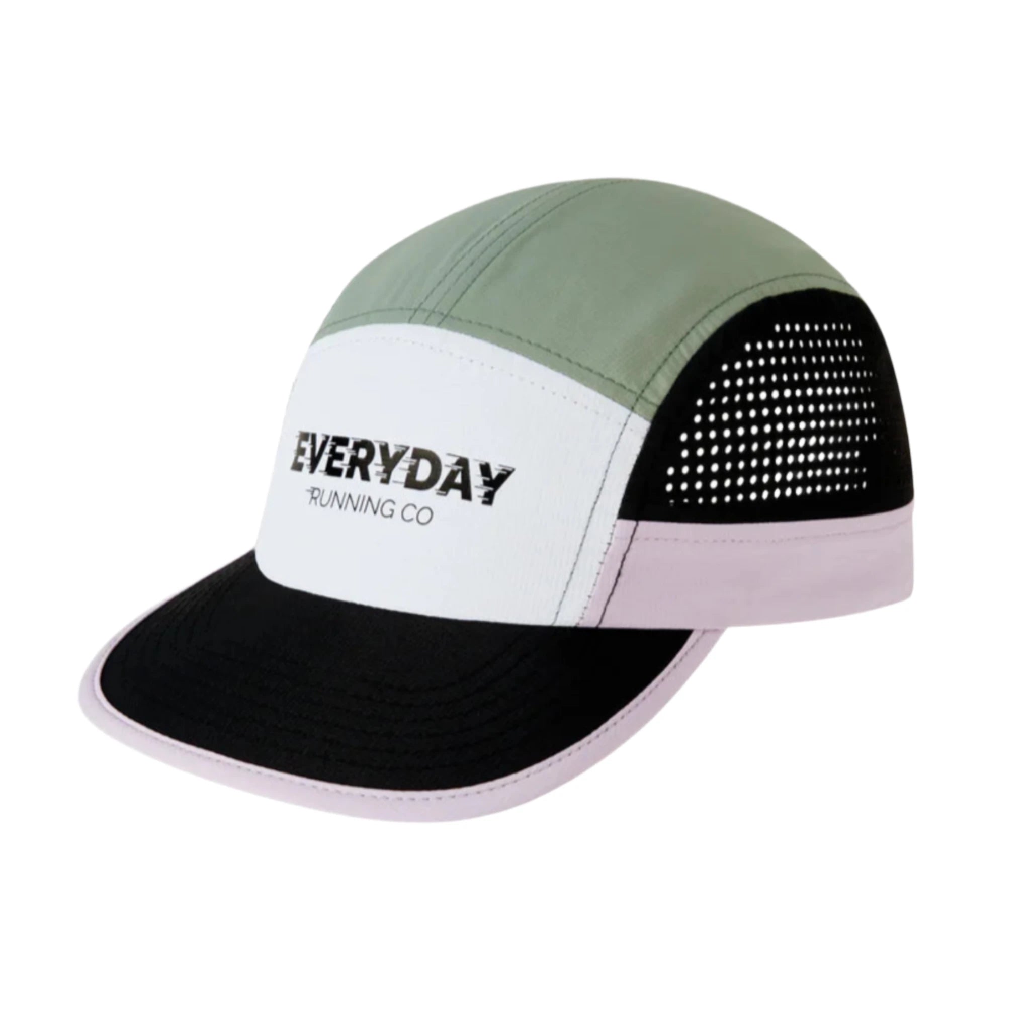 Everyday Running Co Flower Power Running Cap - Sage/Lilac/White