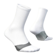 Feetures Elite Light Cushion Mini Crew - White