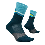 Feetures Trail Max Cushion Mini Crew - Mountain High Blue