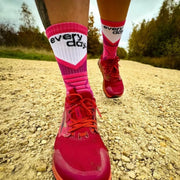 Everyday Running Co Elite Running Socks - Vivid Pink/Fuscia