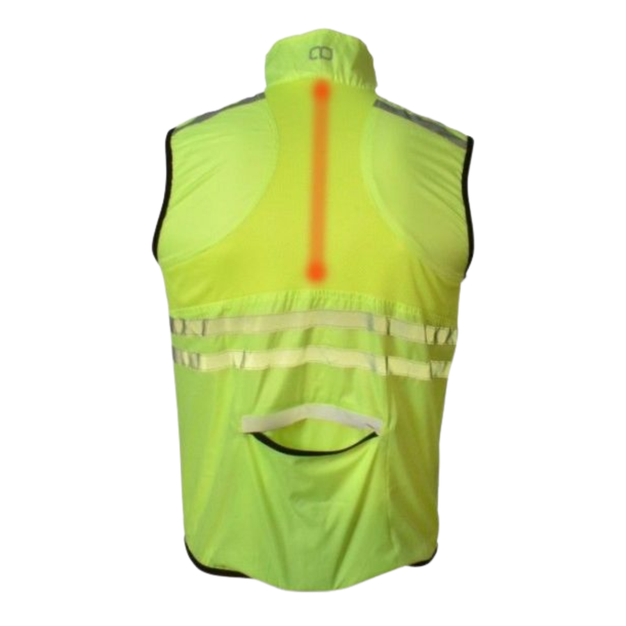 Gato Primer LED Vest USB - Neon Yellow