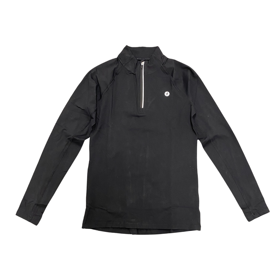 Gym+Coffee Mens Relentless 1/4 Zip - Black