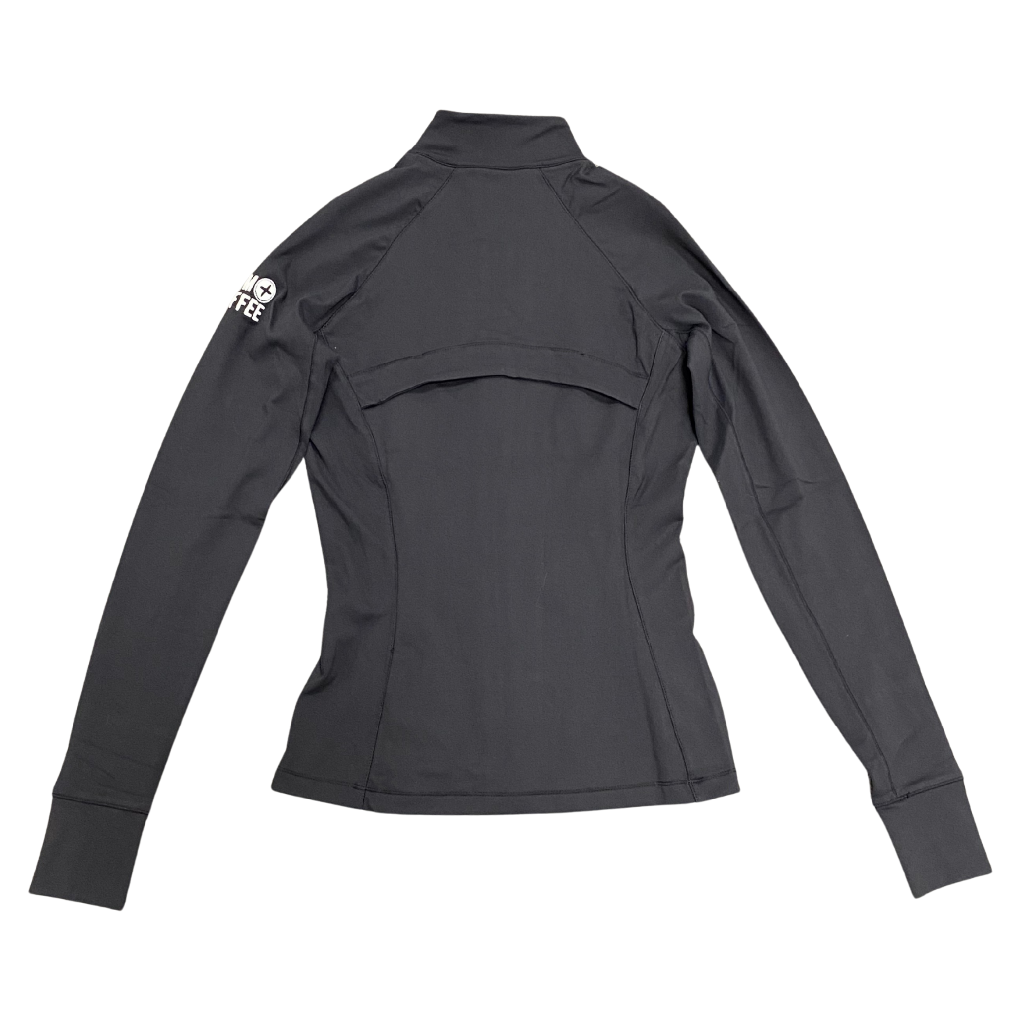 Gym+Coffee Womens Relentless Full Zip - Black