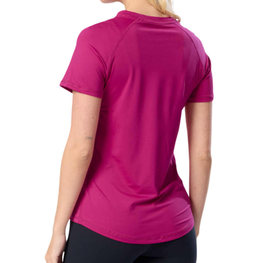 Gym+Coffee Womens Relentless Tee - Sunrise Pink