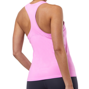 Gym+Coffee Womens Relentless Racer Back Vest - Neon Pink