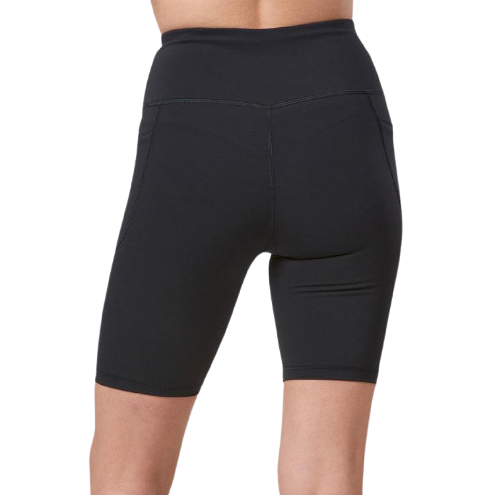 Gym+Coffee Womens Relentless 8" Bike Short - Black