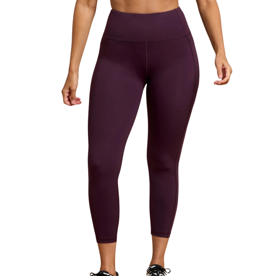 Gym+Coffee Womens Relentless 7/8 Legging - Grape Noir