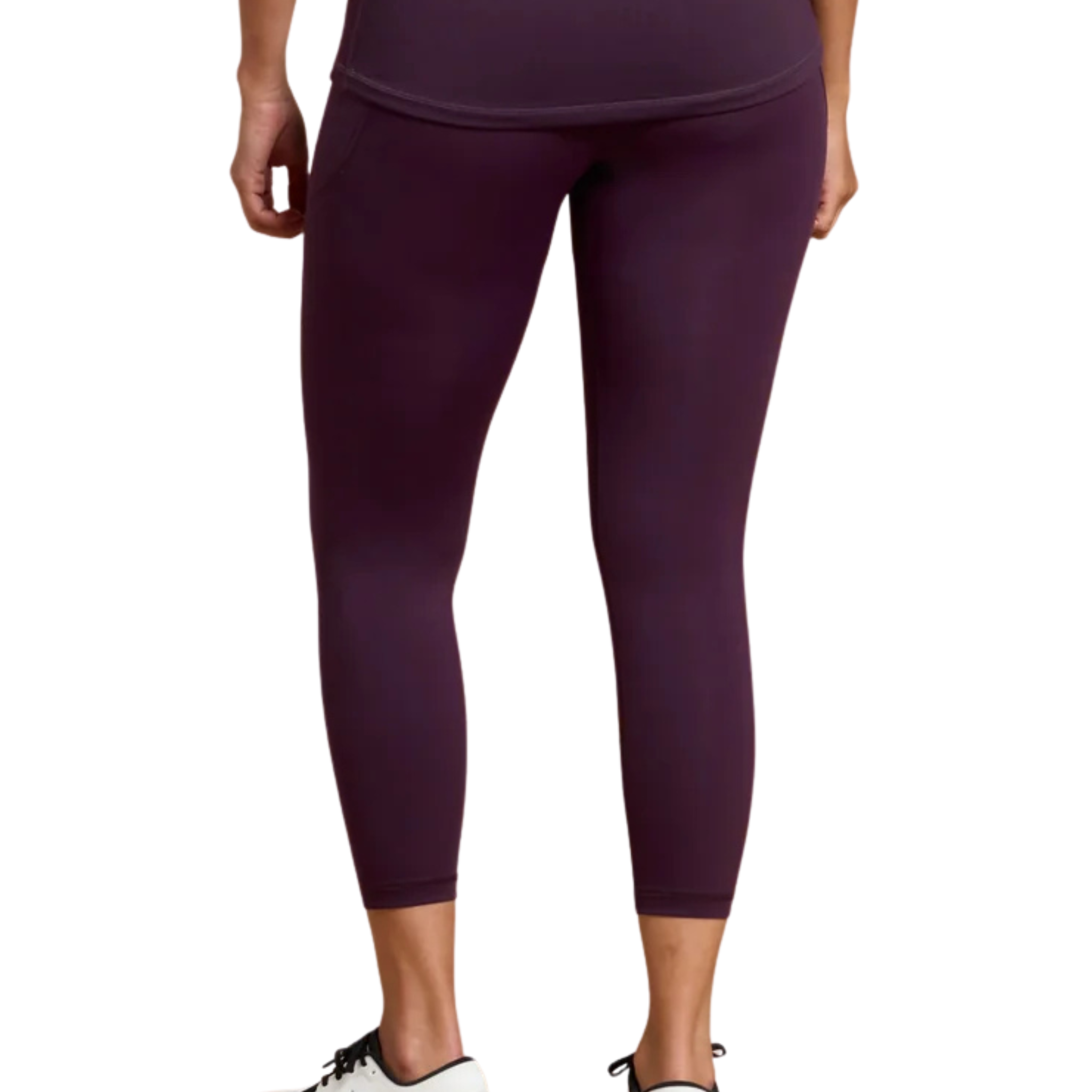 Gym+Coffee Womens Relentless 7/8 Legging - Grape Noir