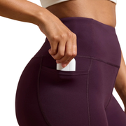Gym+Coffee Womens Relentless 7/8 Legging - Grape Noir