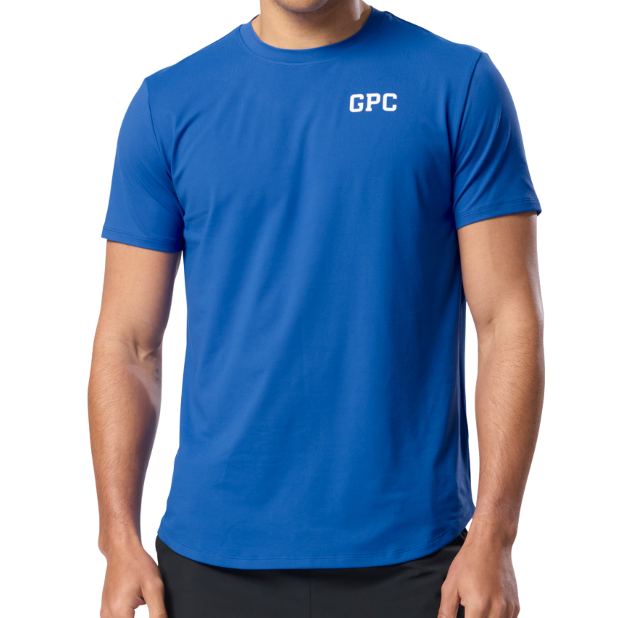 Gym+Coffee Mens GPC Train Tee - Tidal Blue