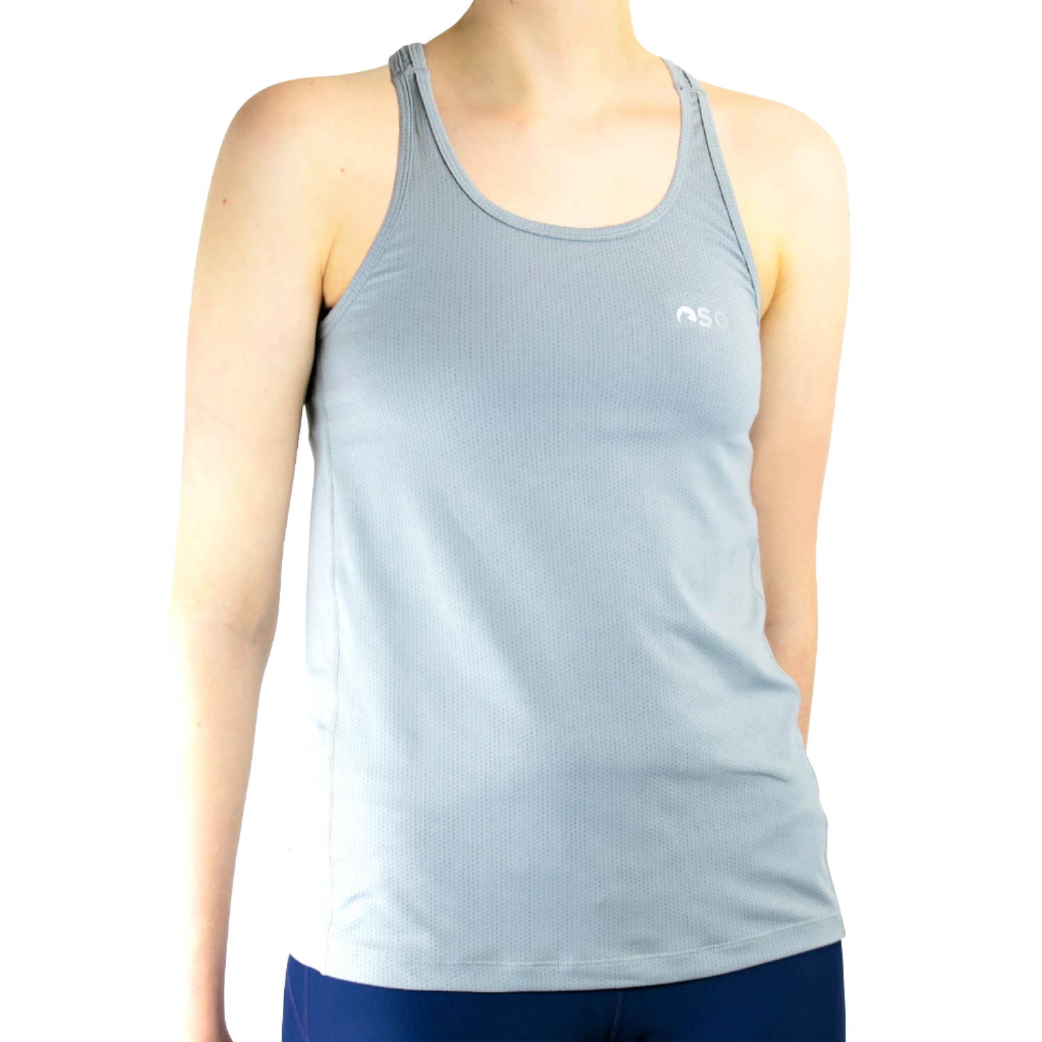 OSO Womens Essential Running Tank - Grey