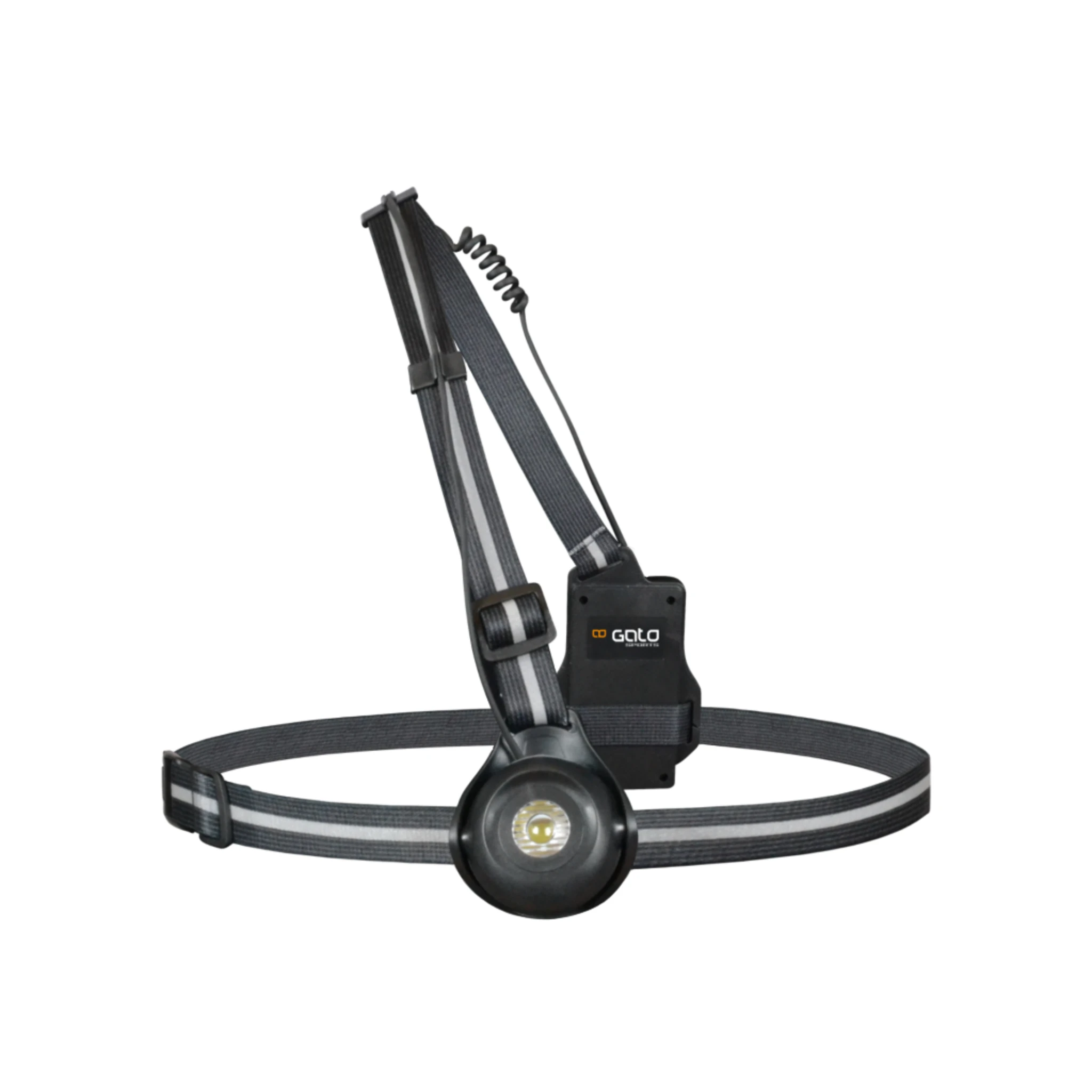 Gato Adjustable Chest Light USB - Black