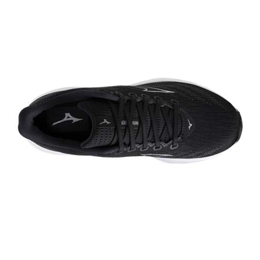 Mizuno Mens Wave Rider 28 - Black/Silver/Ebony - Neutral