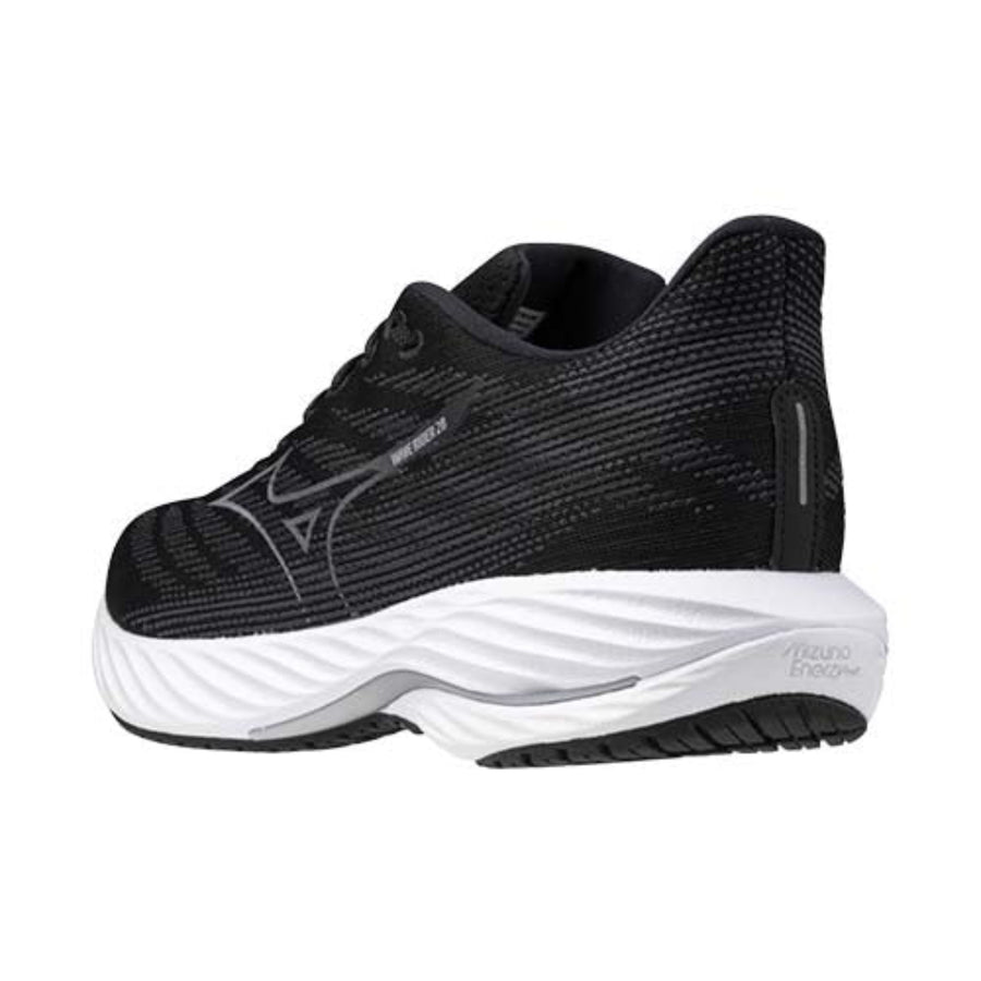 Mizuno Mens Wave Rider 28 - Black/Silver/Ebony - Neutral