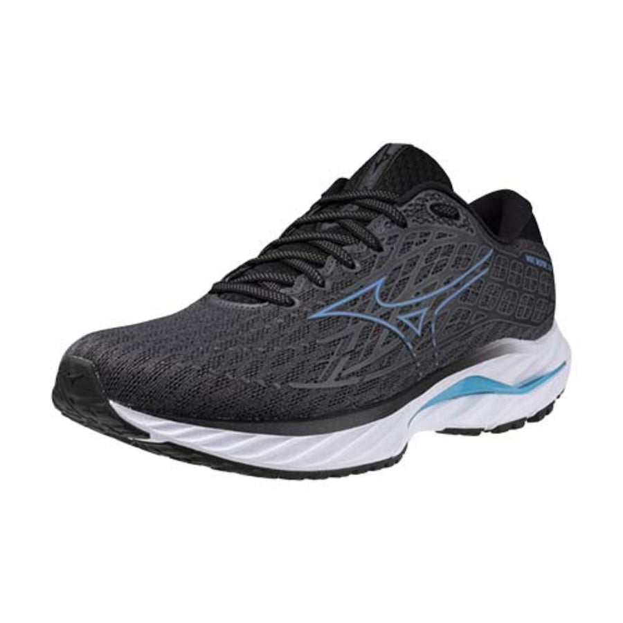 Mizuno Mens Wave Inspire 20 - Iron Gate/Parisian Blue/Black - Stability