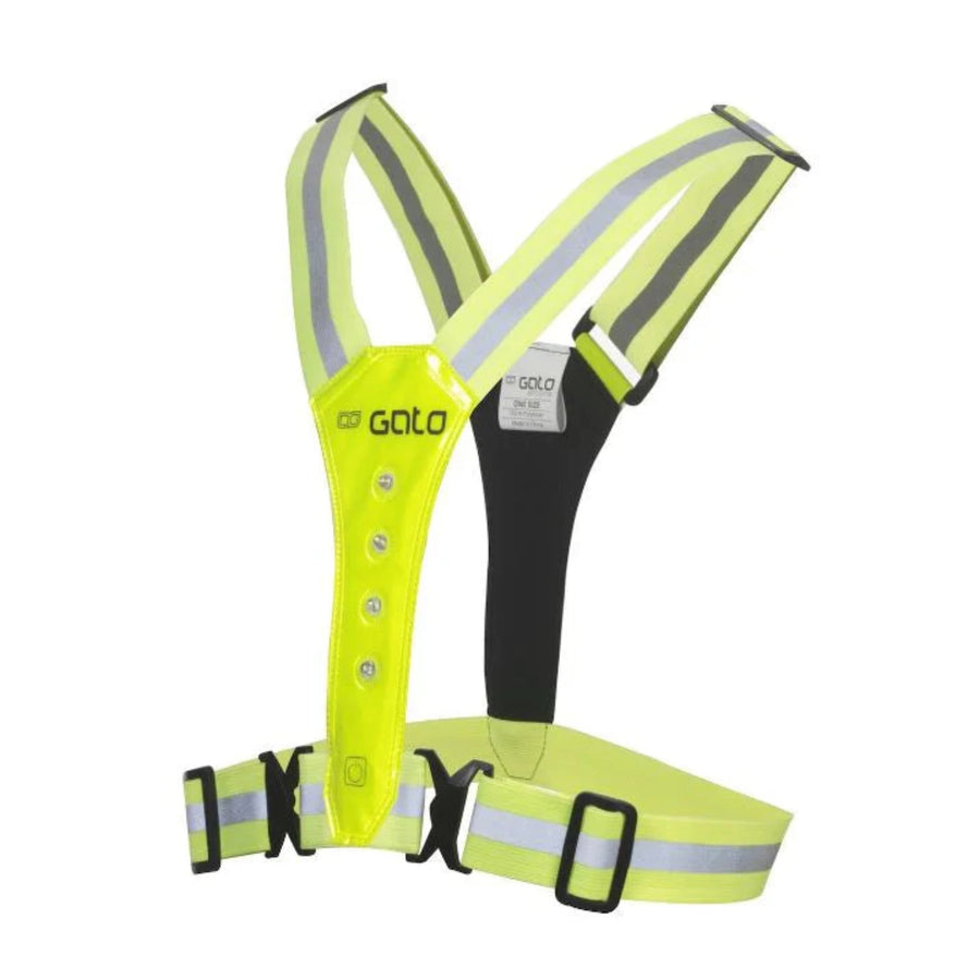 Gato LED USB Sport Vest - Neon Yellow