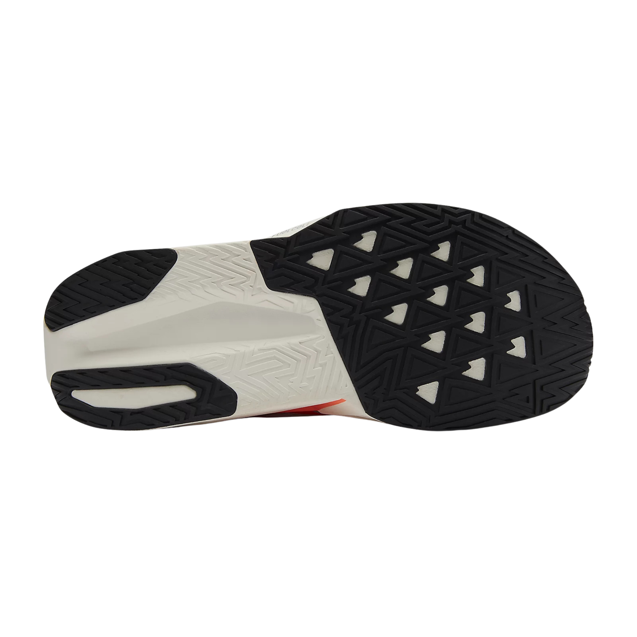 New Balance Mens FuelCell Rebel v5 - Tangerine Heat/Silver Metallic - Speed