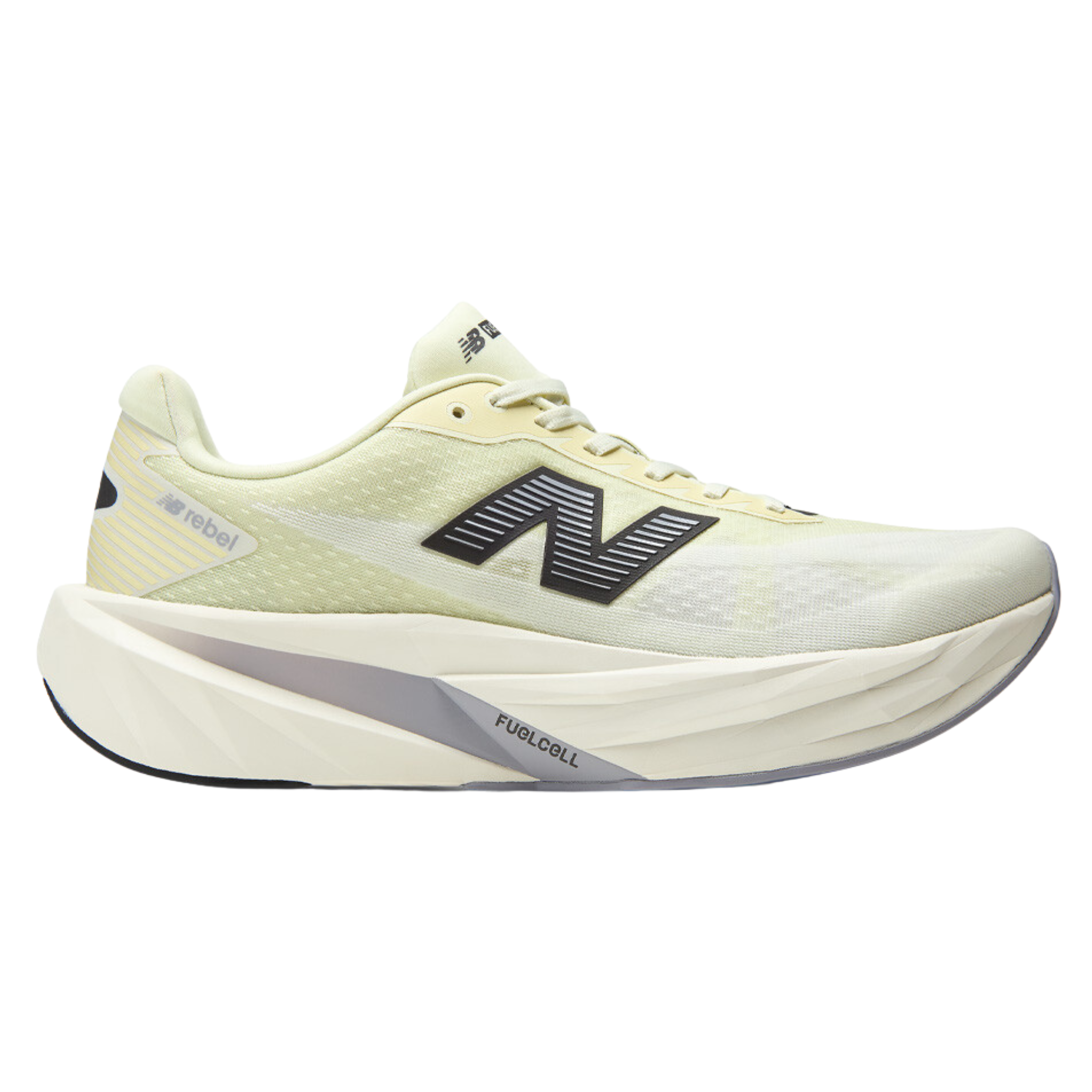 New Balance Mens FuelCell Rebel v5 - Pistachio Butter/Digital Mist - Speed