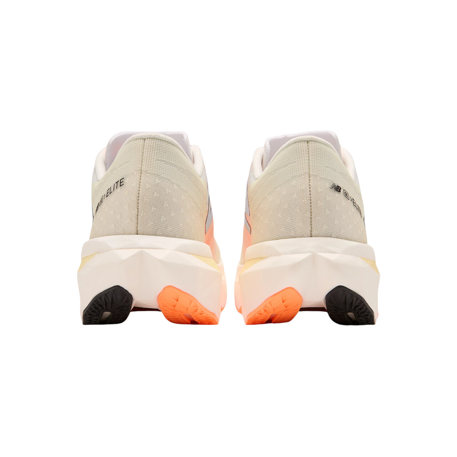 New Balance Mens FuelCell SuperComp Elite v4 - White/Angora/Hot Mango - Speed