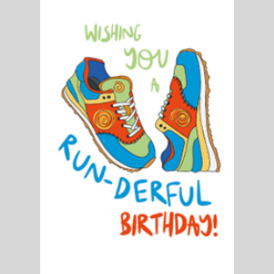 Dandelion Run-Inspired Greeting Cards - Run-derful Birthday!