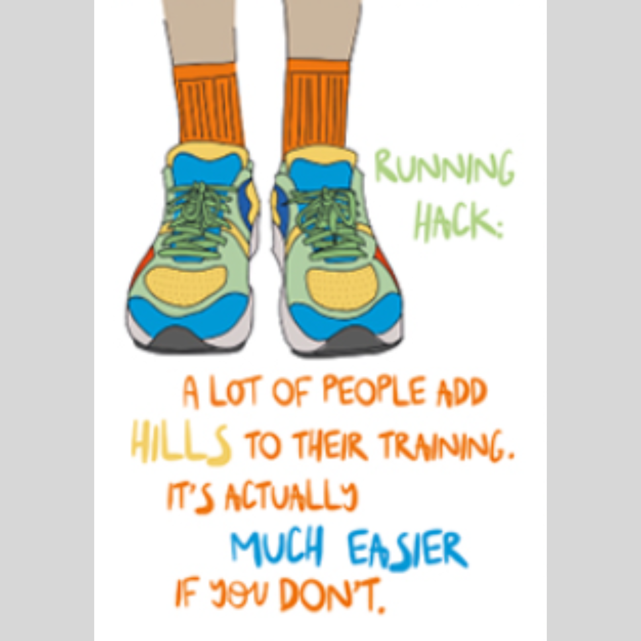 Dandelion Run-Inspired Greeting Cards - Running Hack