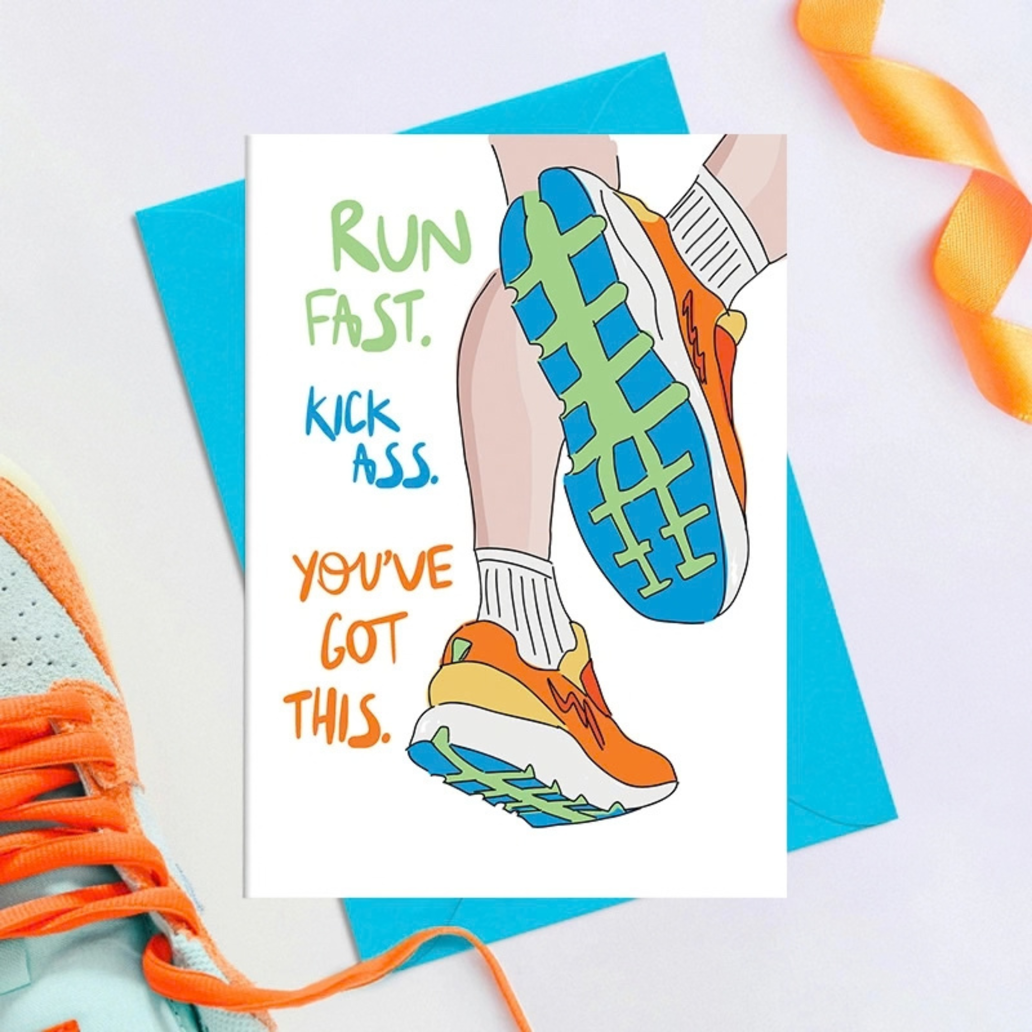 Dandelion Run-Inspired Greeting Cards - Run Fast