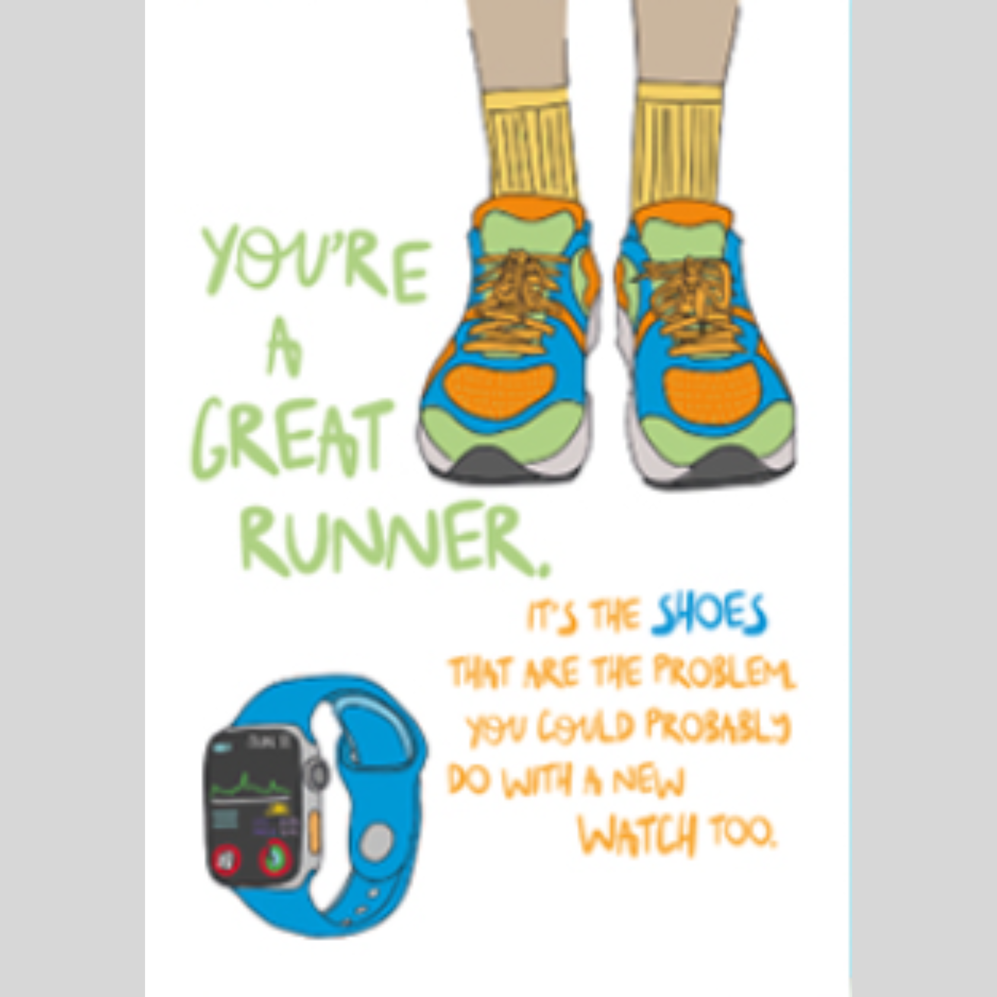 Dandelion Run-Inspired Greeting Cards - Great Runner