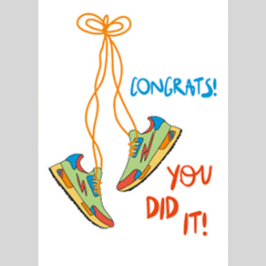 Dandelion Run-Inspired Greeting Cards - Congrats!