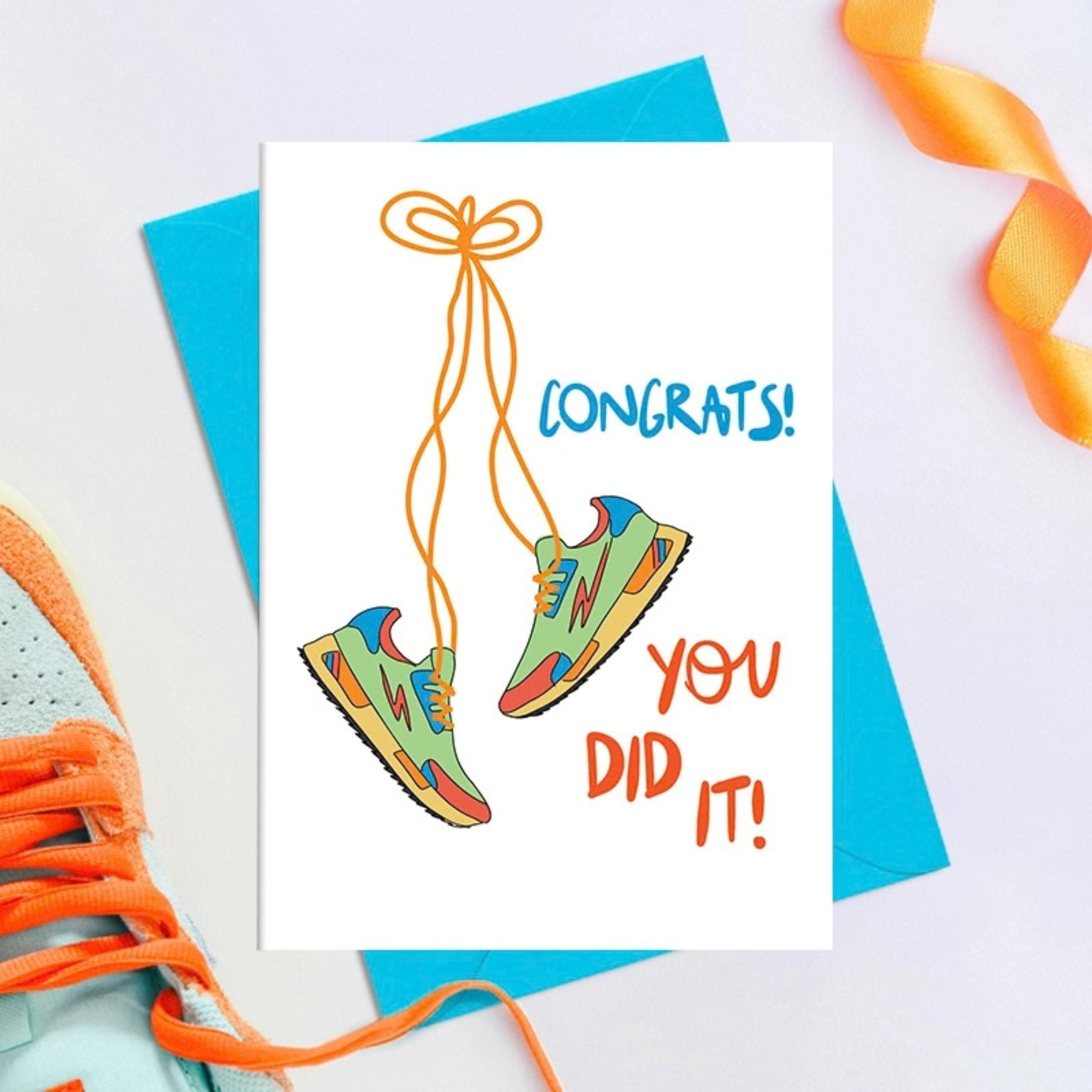 Dandelion Run-Inspired Greeting Cards - Congrats!