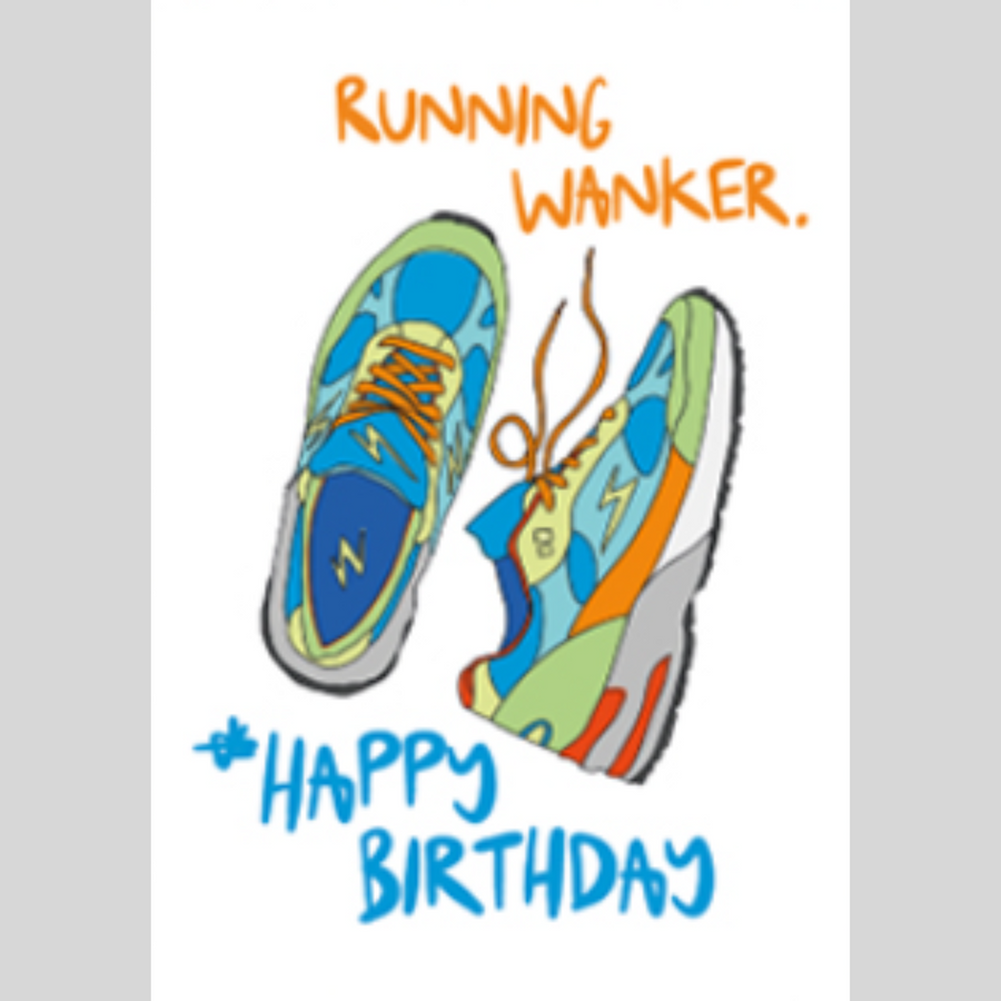 Dandelion Run-Inspired Greeting Cards - Running Wanker