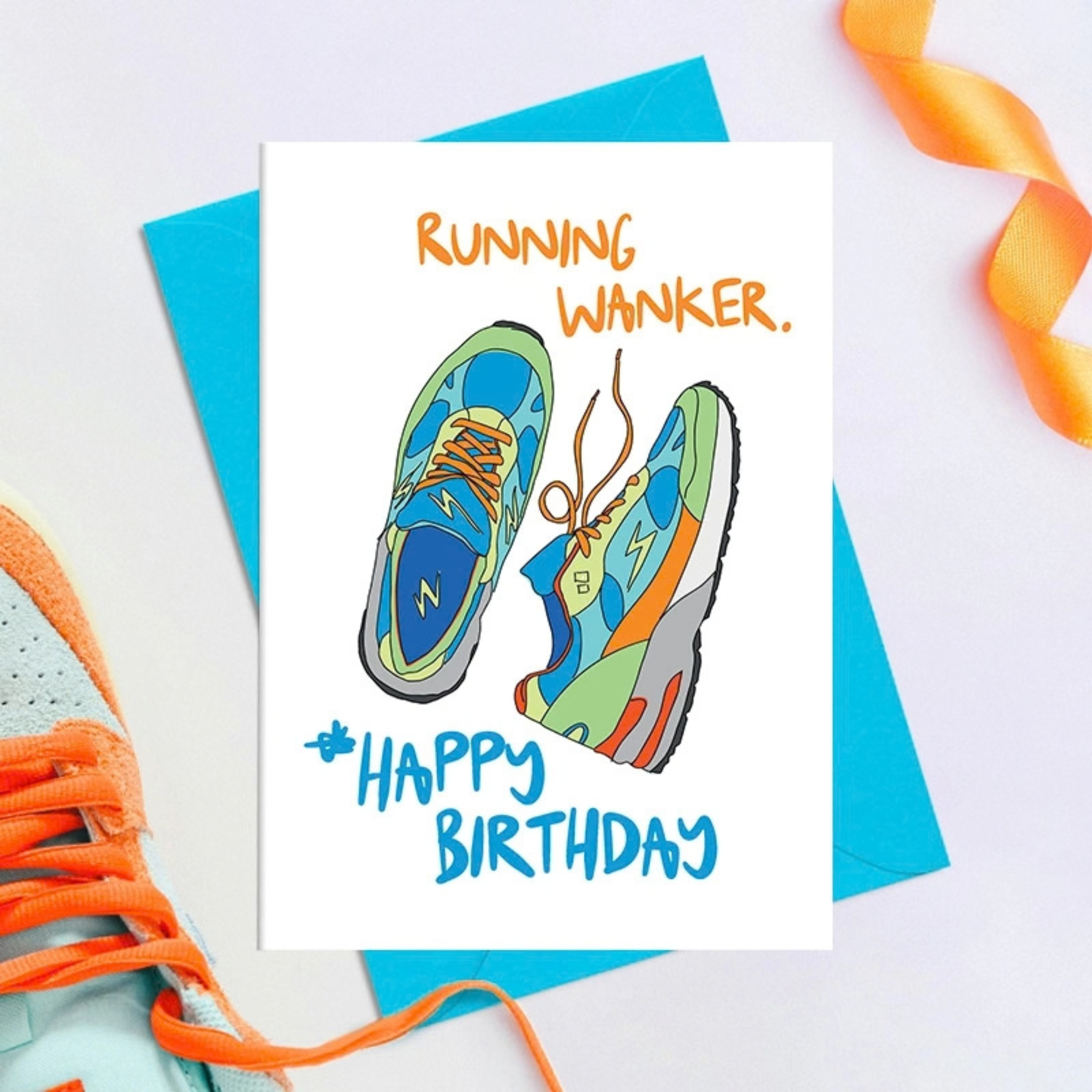 Dandelion Run-Inspired Greeting Cards - Running Wanker