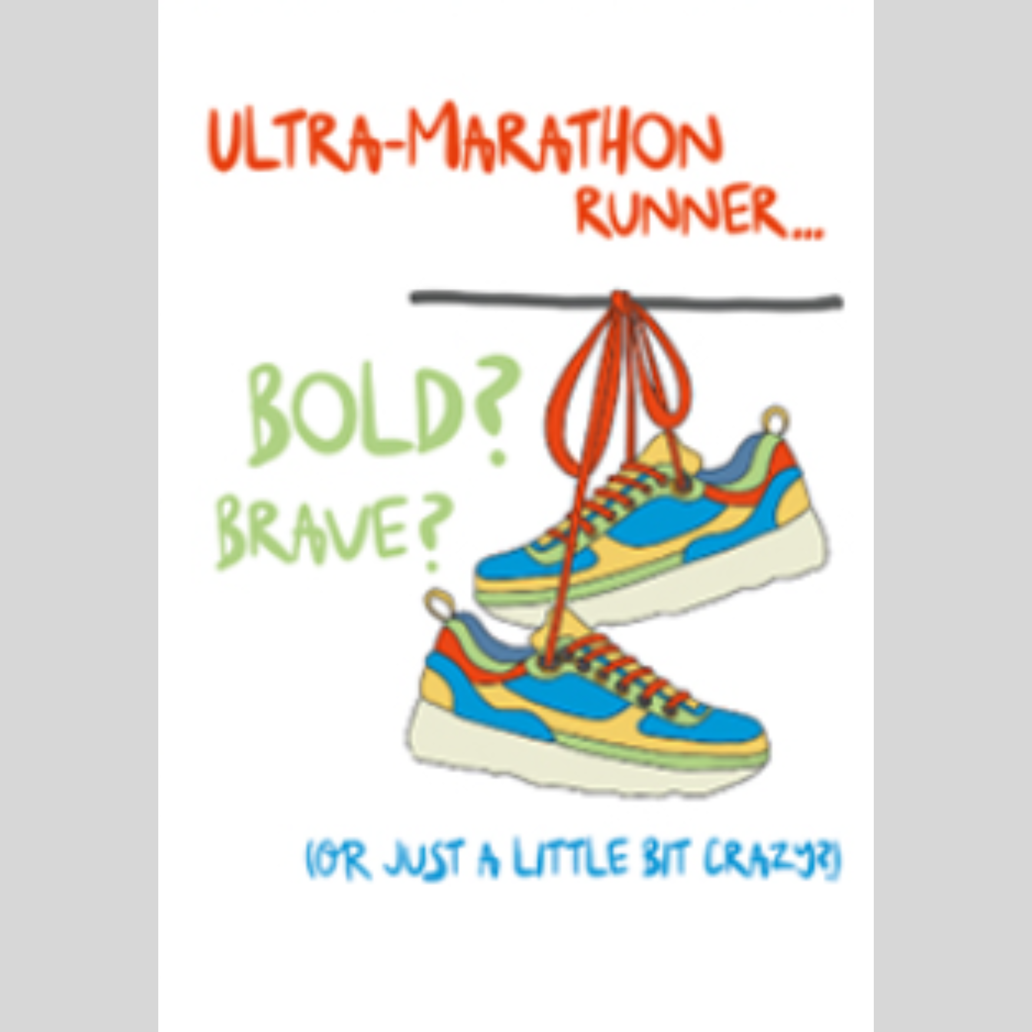 Dandelion Run-Inspired Greeting Cards - Ultra-Marathon Runner
