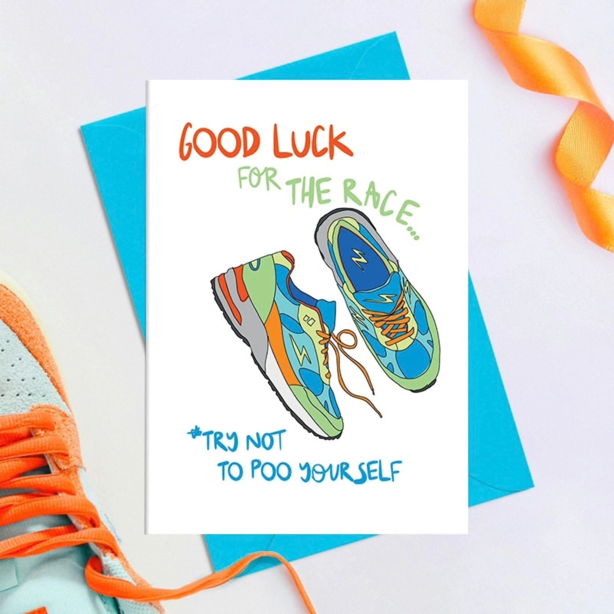 Dandelion Run-Inspired Greeting Cards - Good Luck