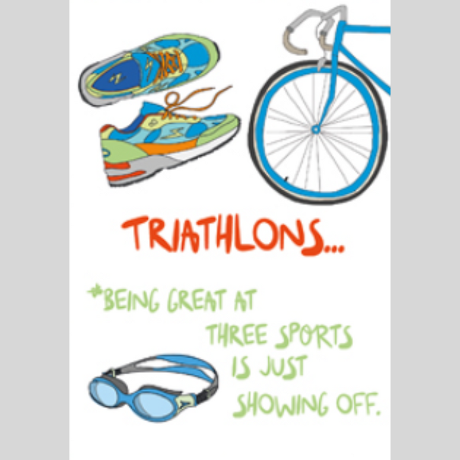 Dandelion Run-Inspired Greeting Cards - Triathlons