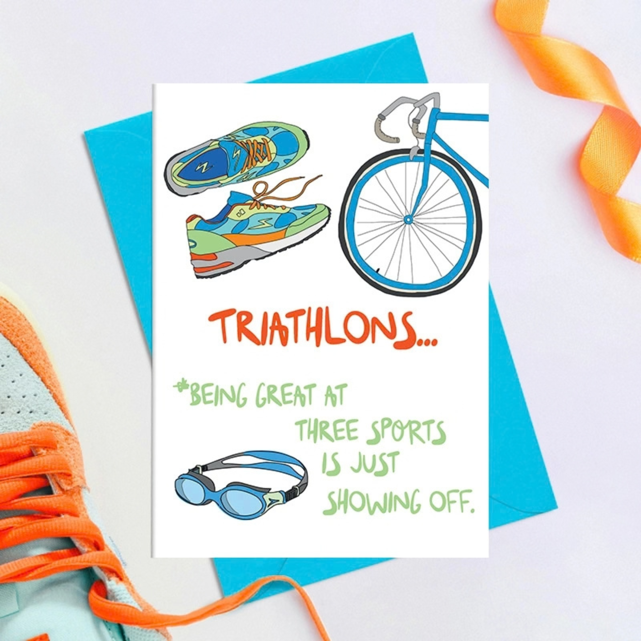 Dandelion Run-Inspired Greeting Cards - Triathlons