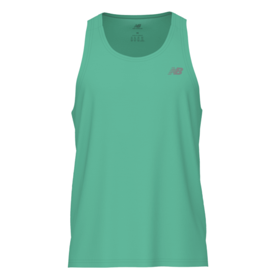 New Balance Mens Sport Essential Tank - Deep End/Slate Grey