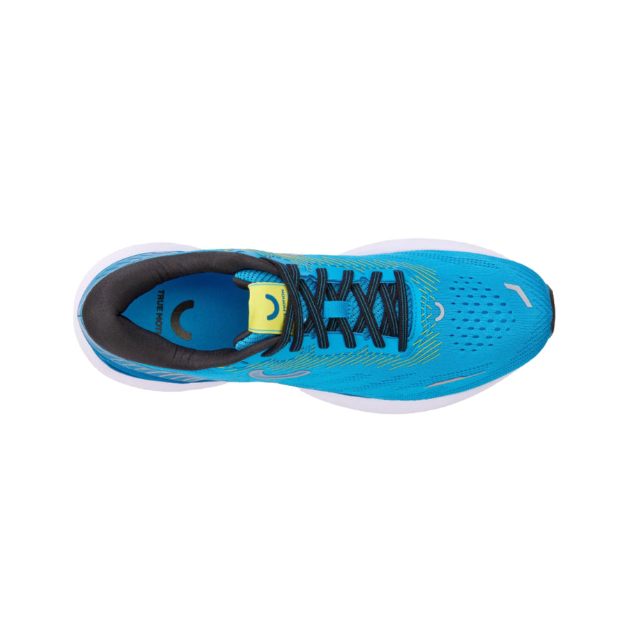 True Motion Mens U-Tech Nevos 3 - Dresden Blue/Mykonos Blue/Blazing Yellow - Neutral/Stability