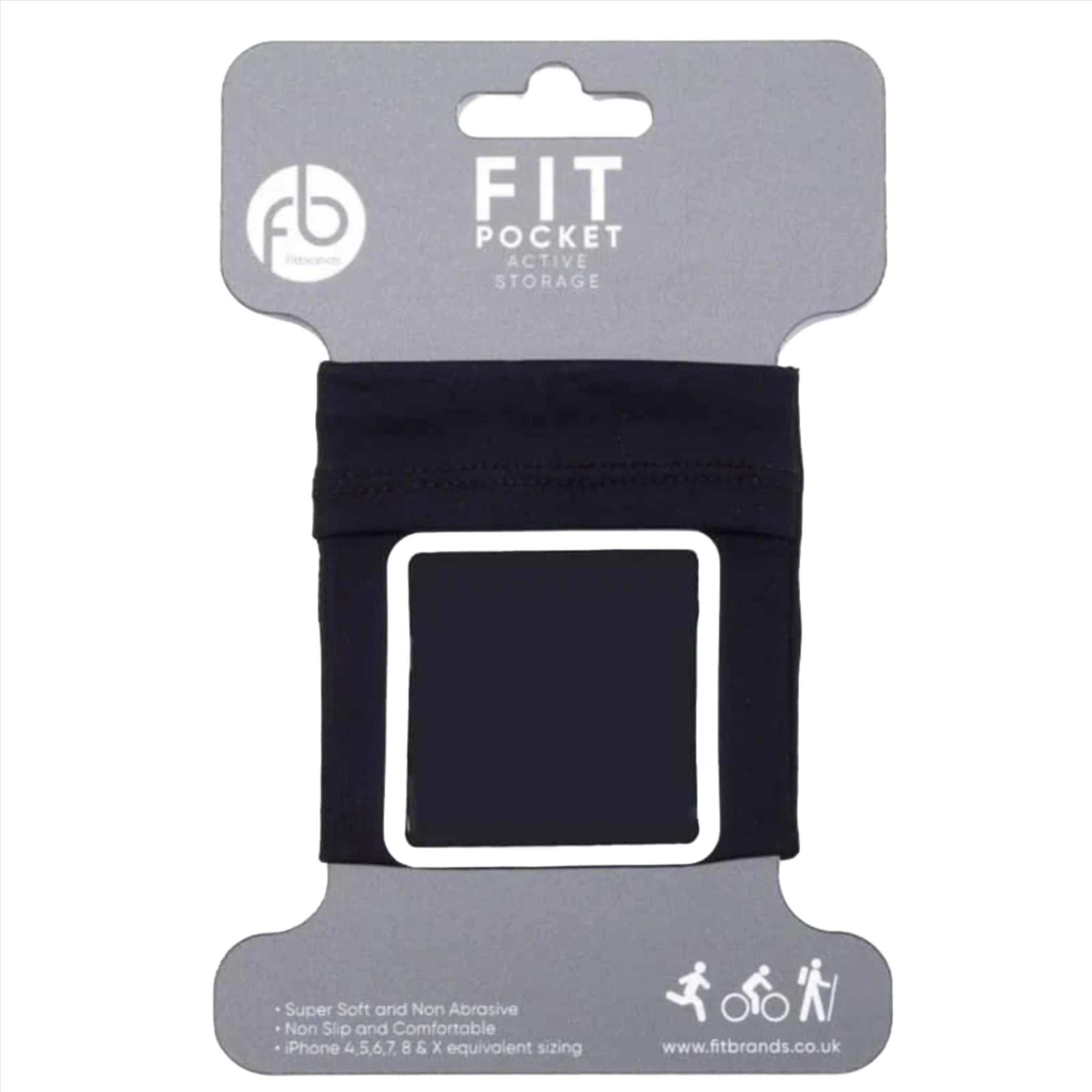 Fit Pocket PR Wrist Pocket - Black