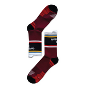 Everyday Running Co Running Socks - Cherry Red/Multi
