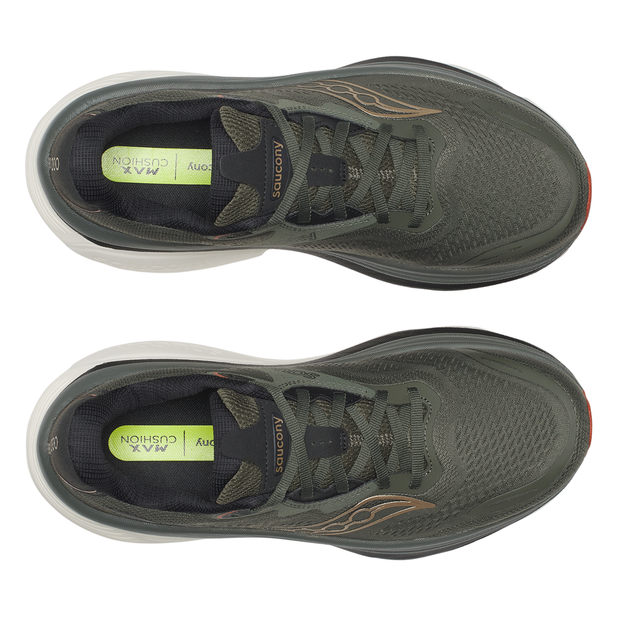 Saucony Mens Hurricane 26 - Fatigue/Black - Stability