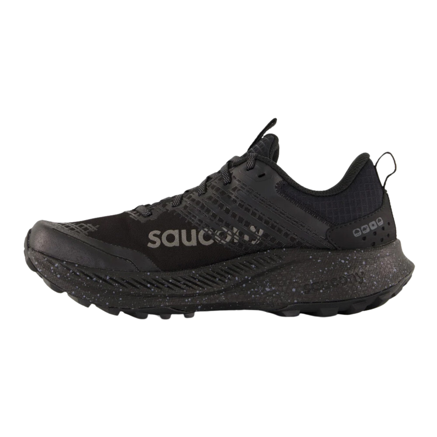 Saucony Womens Ride TR 2 GTX - Triple Black - Trail